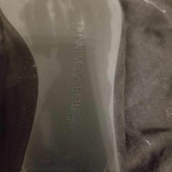 NWOT Rebecca Minkoff 6 Cancer Suede smoking flats - Picture 3 of 5